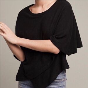 Anthro Eri + Ali Asymmetric Hem Dolman Pullover Size XS